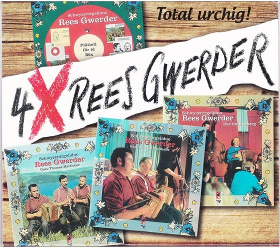 Rees Gwerder - 4x Rees Gwerder 4 CDs