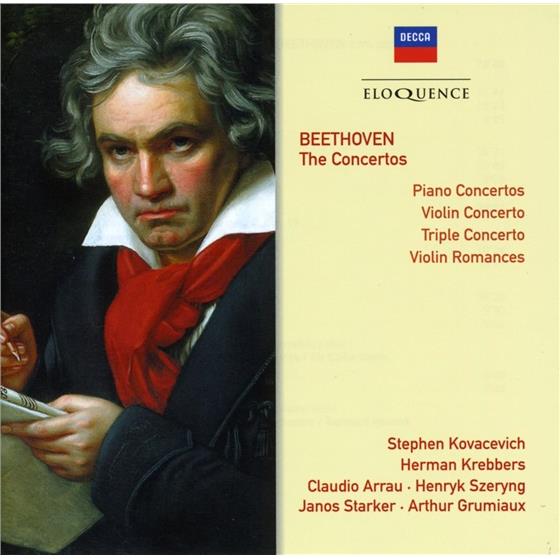 Stephen Kovacevich, Herman Krebbers, Henryk Szeryng, Janos Starker, … - Complete Concertos - The Concertos 4 CDs