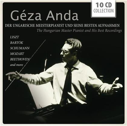 G&eacute;za Anda - Der Ungarische Meisterpianist und Seine besten Aufnahmen (10 CD)