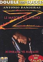 Antonio Banderas Coffret - Desperado - El Mariachi / Le masque de zorro 2 DVD