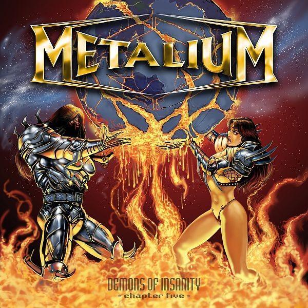 Metalium - Demons Of Insanity - Picture Disc LP
