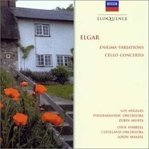Zubin Mehta, Lorin Maazel, Lynn Harrell, Los Angeles Philharmonic Orchestra & The Cleveland Orchestra - Enigma' Variations, Cello Concerto - Eloquence