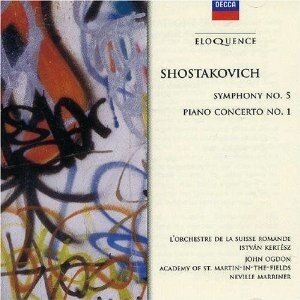 Sir Neville Marriner, Istvan Kertesz, John Ogdon, L'Orchestre de la Suisse Romande & Academy of St Martin in the Fields - Symphony No. 5 / Piano Concerto No.1 - Eloquence