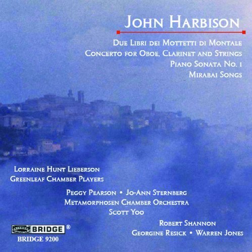 Lorraine Hunt Lieberson, Greenleaf Chamber Players, Peggy Pearson, Jo-Ann Sternberg, Metamorphosen Chamber Orchestra, … - Due Libri Dei Mottetti Di Montale, Concerto for Oboe, Clarinet and Strings, Piano Sonata No. 1, Mirabai Songs
