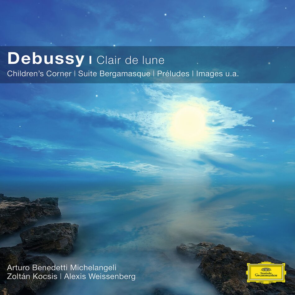 Arturo Benedetti Michelangeli, Zoltan Kocsis, Alexis Weissenberg & Claude Debussy (1862-1918) - Claire De Lune - Children's Corner, Suite Bergamasque, Prelude, Images u.a.