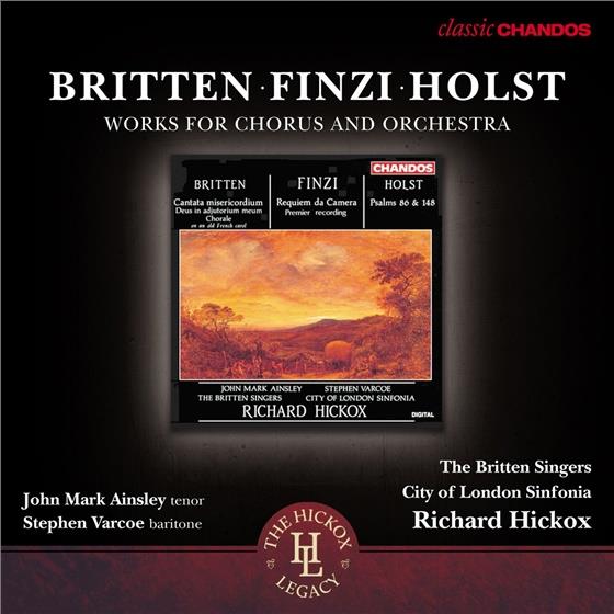 John Alley, Alison Barlow, City of London Sinfonia, Gerald Finzi (1901-1956), Benjamin Britten (1913-1976), … - Werke für Chor & Orchester