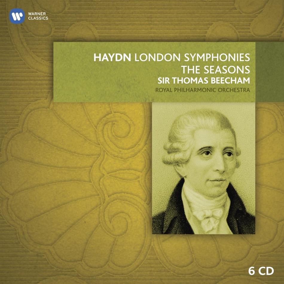 Joseph Haydn (1732-1809), Sir Thomas Beecham & The Royal Philharmonic Orchestra - Londoner Sinfonien / Jahreszeiten 6 CDs