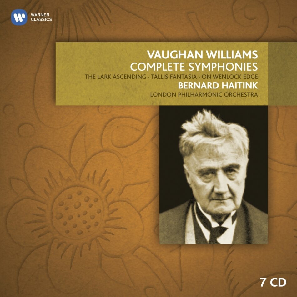Ralph Vaughan Williams (1872-1958), Bernard Haitink & The London Philharmonic Orchestra - Saemtliche Sinfonien - Complete Symphonies 7 CDs