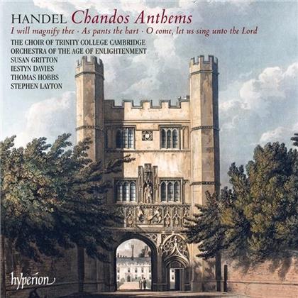 Trinity College Choir, Georg Friedrich H&auml;ndel (1685-1759), Stephen Layton, Susan Gritton, Iestyn Davies, &hellip; - Chandos Anthems