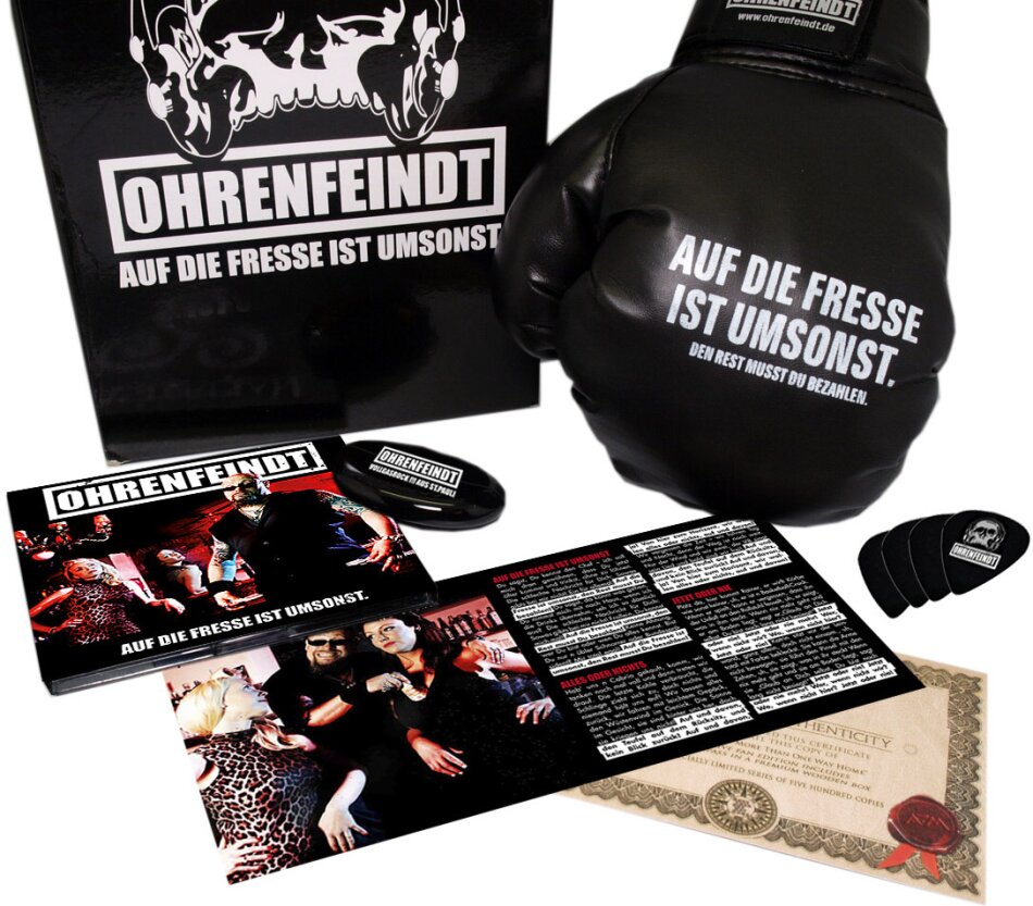 Ohrenfeindt - Auf Die Fresse Ist Umsons Édition Deluxe
