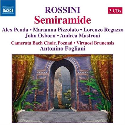 Camerata Bach Choir Poznan, Virtuosi Brunensis, Alex Penda, Marianna Pizzolato, Lorenzo Regazzo, … - Semiramide (3 CDs)