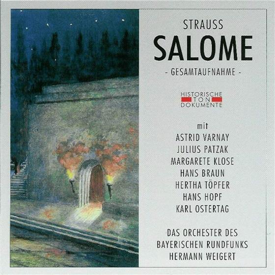 Astrid Varnay, Julius Patzak, Margarete Klose, Hans Braun, … - Salome - Gesamtaufnahme - 2 CDs