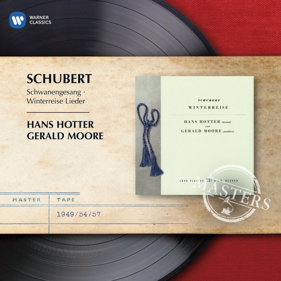 Hans Hotter & Gerald Moore - Winterreise, Schwanengesang 2 CDs