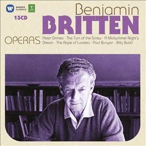 Ian Bostridge, Dame Felicity Lott, Harding, Benjamin Britten (1913-1976) & Bernard Haitink - Operas 13 CDs