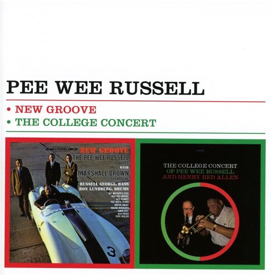 Pee Wee Russell - New Groove / College Concert - + Bonustrack