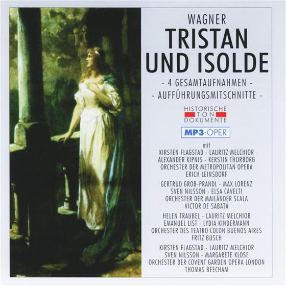 Kirsten Flagstad, Lauritz Melchior, Alexander Kipnis, Kerstin Thorborg, … - Tristan Und Isolde Mp3 - 4 Gesamtaufnahmen 2 CDs