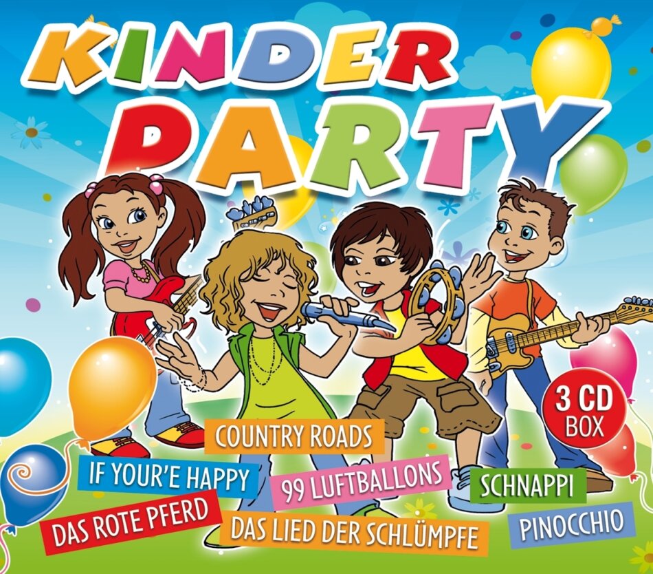 Kinderparty 3 CDs