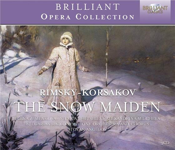 Elena Zemenkova, Nicola Ghiuselev, Alexandrina Milcheva, Nikolai Rimsky-Korssakoff (1844-1908), Stoyan Angelov, … - Snow Maiden 3 CDs