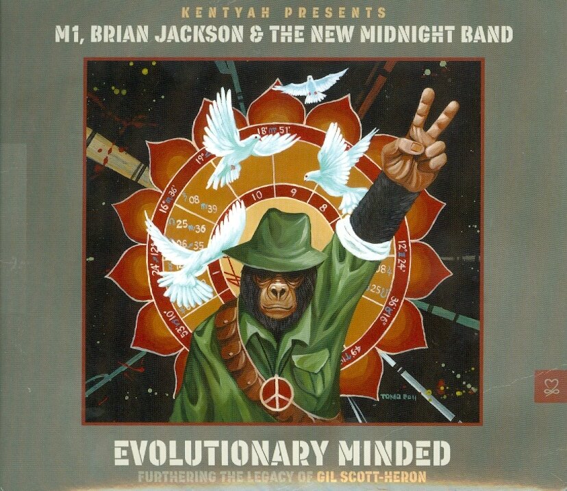 Kentyah, M1 & Jackson Brian & New Midnight Band - Evolutionary Minded: Furthering The Legacy Of Gil Digipack