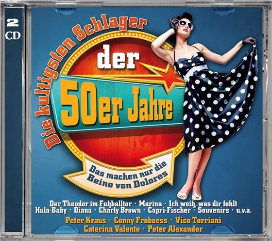 Die Kultigsten Schlager Der 50 - Various 2 CD