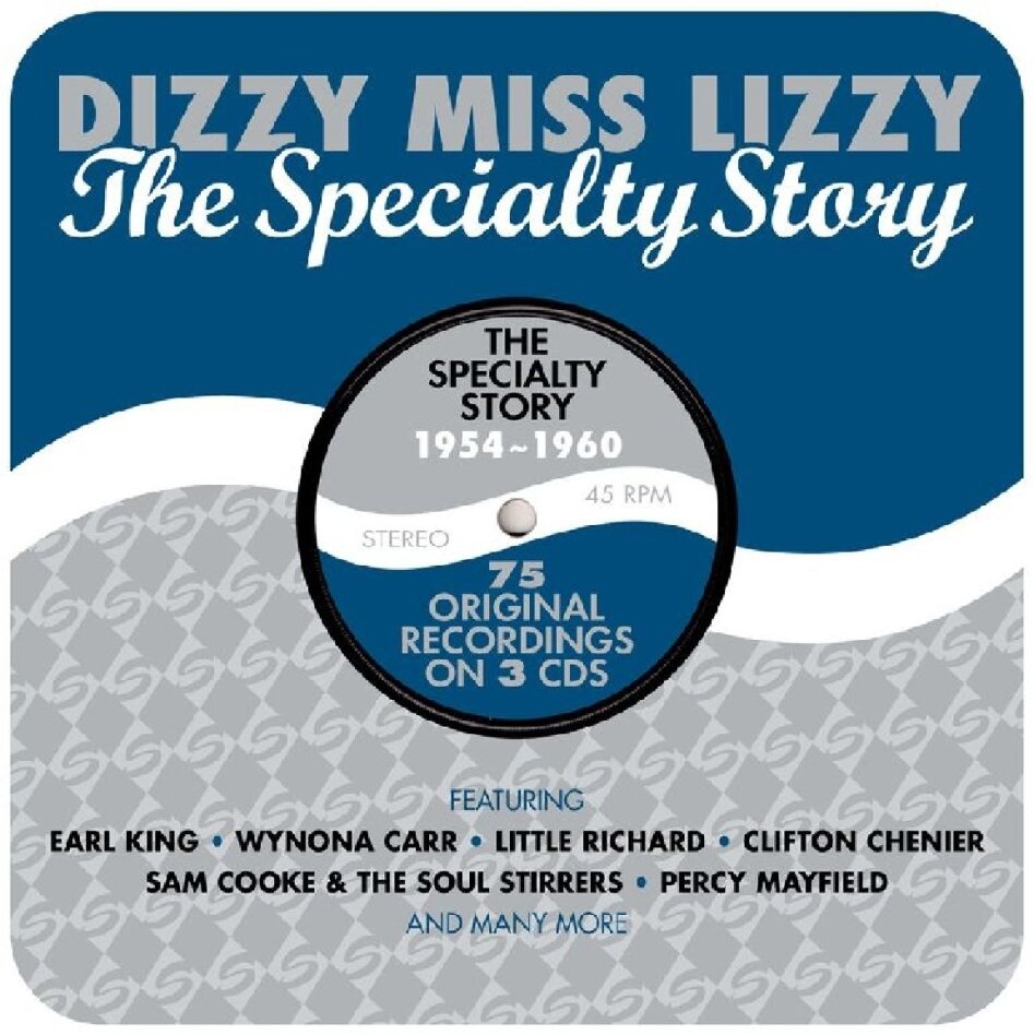 Dizzy Miss Lizzy: Speciality Story 54-60 3 CD