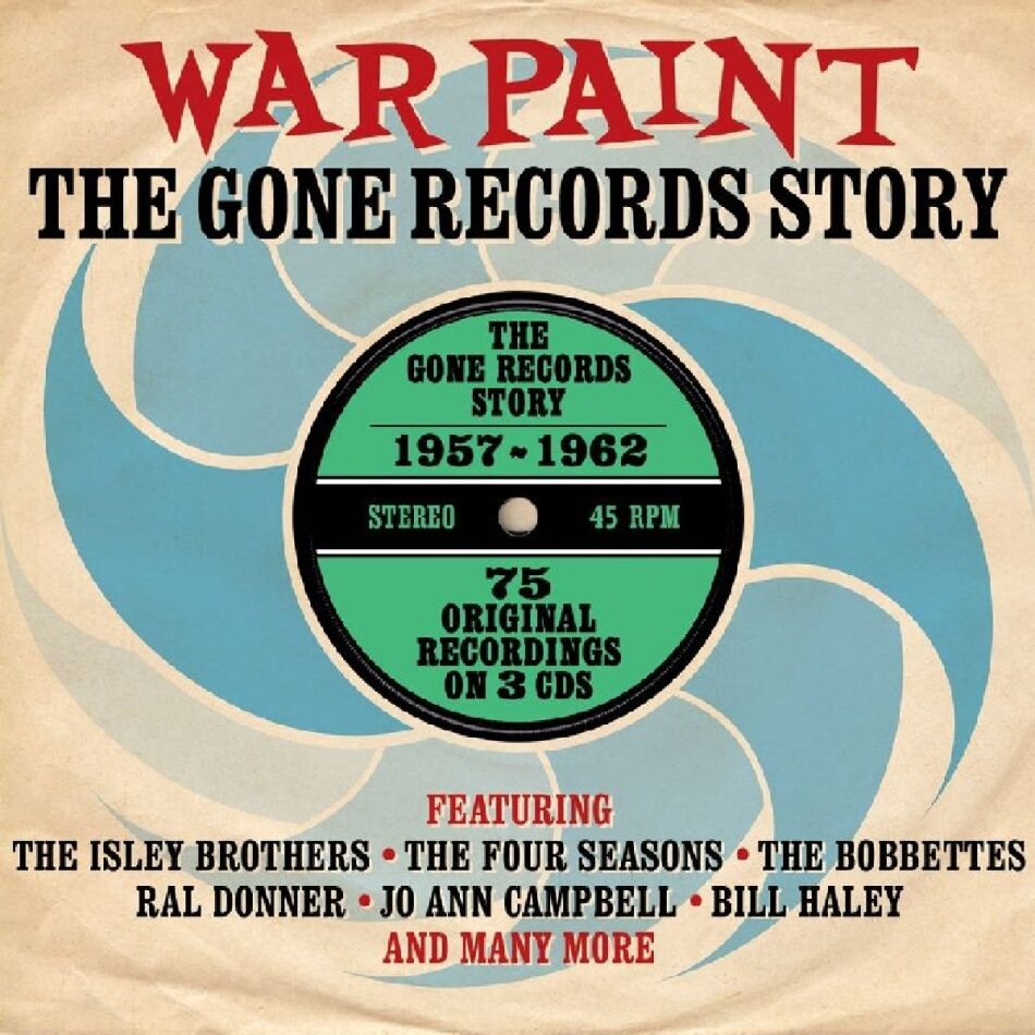 War Paint: Gone Records Story 1957-1962 3 CDs