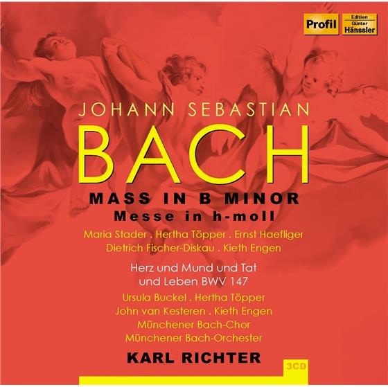 Münchener Bach Orchester, Maria Stader, Hertha Töpper, Ernst Haefliger, … - Mass In B Minor/Messe In H Moll
