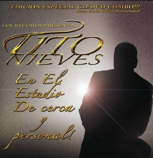 Tito Nieves - En Los Estudios De Cerca Y Personal CD + DVD