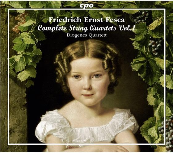 Diogenes Quartett & Friedrich Ernst Fesca - Fesca's Gesamte Streichquartette Vol. 1 3 CDs
