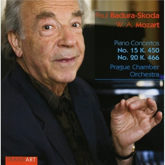 Wolfgang Amadeus Mozart (1756-1791), Paul Badura-Skoda & Prague Chamber Orchestra - Klavierkonzert Nr20 K.466, Klavierkonzert Nr15 K. 450