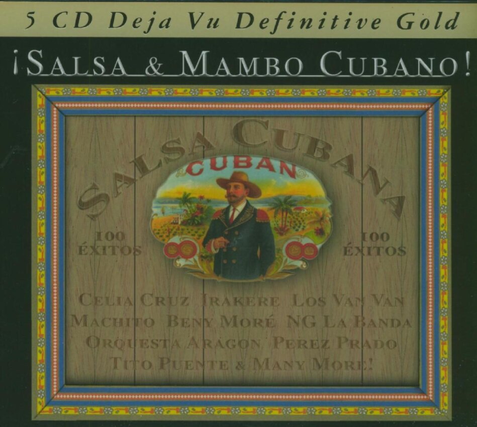 Salsa & Mambo Cubano - Various - Retro Gold 5 CDs