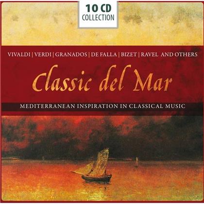 Antonio Vivaldi (1678-1741), Enrique Granados (1867-1916), Manuel de Falla (1876-1946), Georges Bizet (1838-1875), &hellip; - Classic Del Mar : Mediterranean Inspiration in Classic Music (10 CDs)