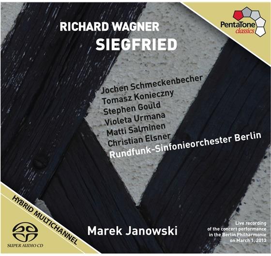 Jochen Schmeckenbecher, Tomasz Konieczny, Stephen Gould, Richard Wagner (1813-1883), … - Siegfried 3 Hybrid SACDs