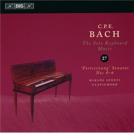 Miklos Spanyi & Carl Philipp Emanuel Bach (1714-1788) - Solo Keyboard Vol.27