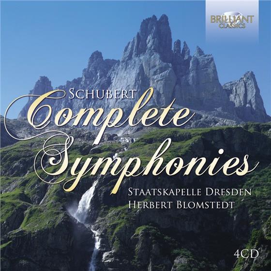 Franz Schubert (1797-1828), Herbert Blomstedt & Sächsische Staatskapelle Dresden - Sämtliche Sinfonien 4 CDs