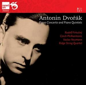 Ridge String Quartet, Antonin Dvorák (1841-1904), Václav Neumann & Rudolf Firkusny - Klavierkonzert / Klavierquintette 2 CDs