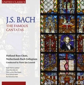 Holland Boys Choir, Johann Sebastian Bach (1685-1750), Pieter Jan Leusink, Ruth Holton, Sytse Buwalda, &hellip; - The Famous Cantatas (5 CDs)
