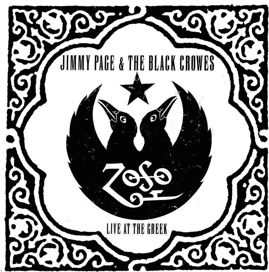 Jimmy Page & The Black Crowes - Live At The Greek - White Vinyl 3 LPs
