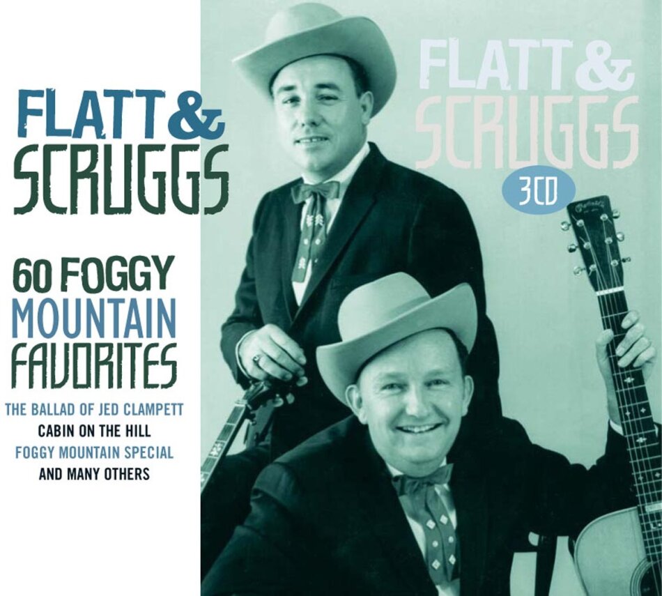 Flatt & Scruggs - 60 Foggy Mountain Favorites 3 CDs