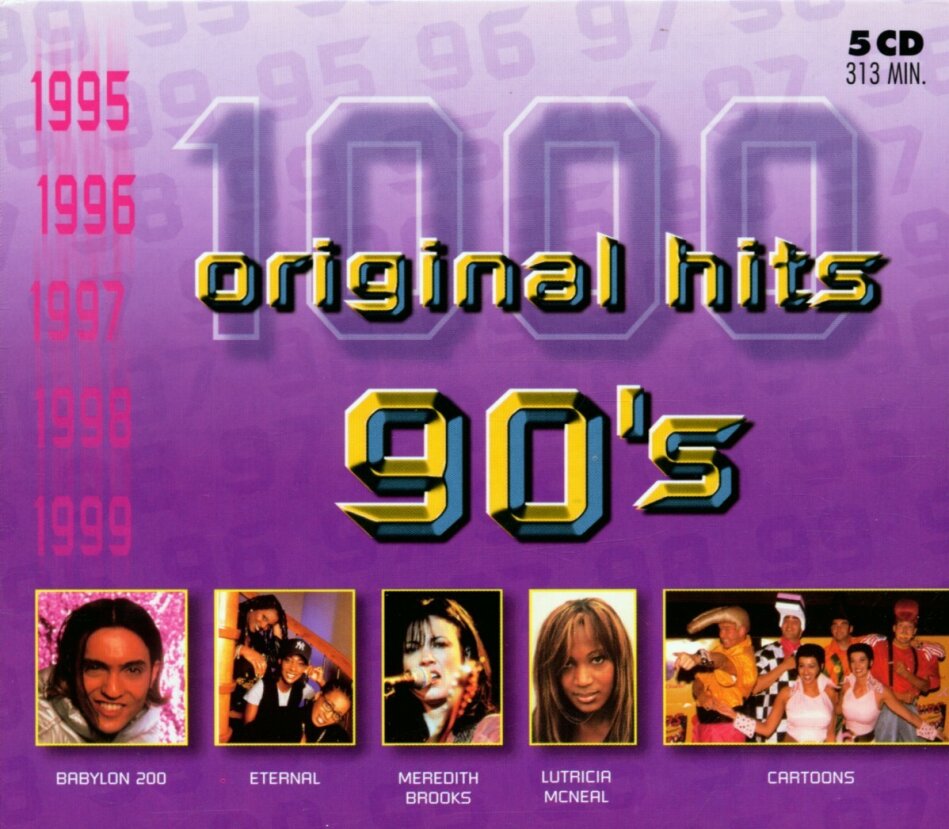 1000 Orig.Hits '95-'99 5 CDs