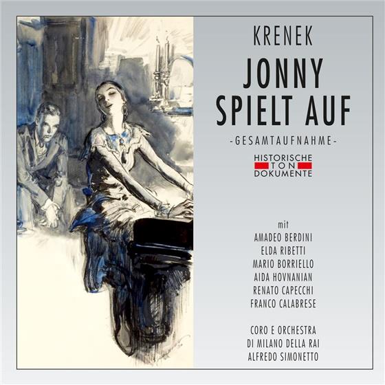 Ernst Krenek (1900 - 1991), Alfredo Simonetto & Orchestra della RAI Milano - Jonny Spielt Auf 2 CDs