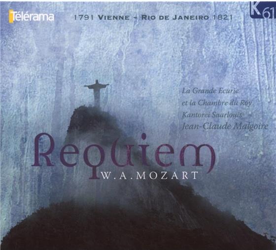 Wolfgang Amadeus Mozart (1756-1791), Jean-Claude Malgoire & La Grande Ecurie Et La Chambre Du Roy - Requiem - 1791 Vienne - Rio de Janeiro 1821