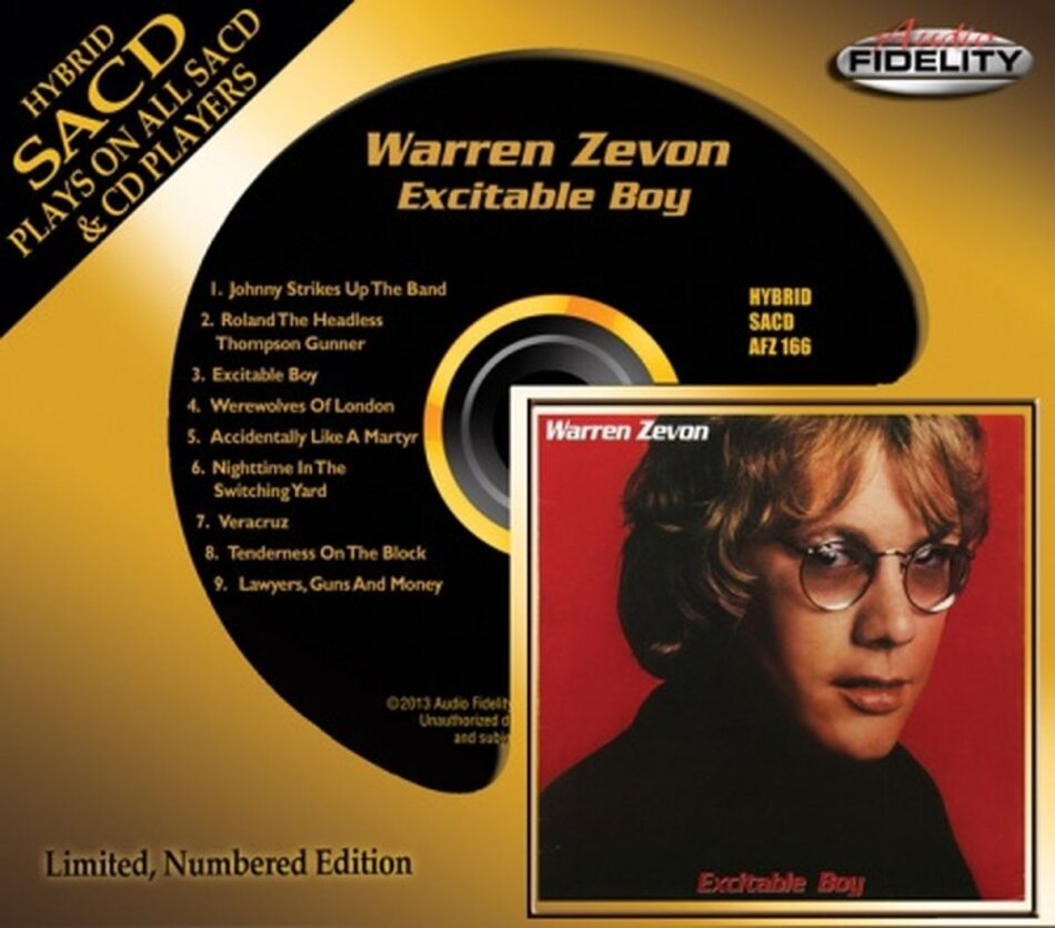 Warren Zevon - Excitable Boy Hybrid SACD