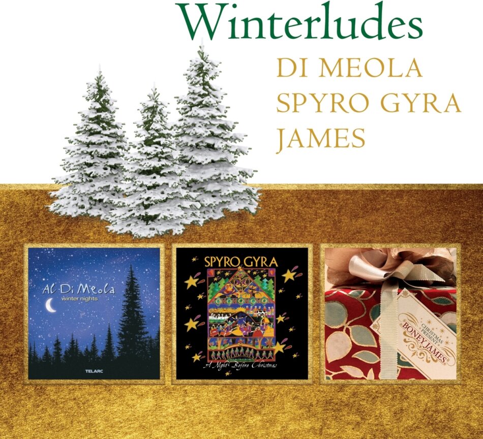 Al Di Meola, Boney James & Spyro Gyra - Winterludes 3 CDs