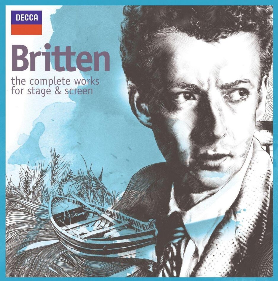 Benjamin Britten (1913-1976) - Complete Works For Stage And Screen 12 CDs