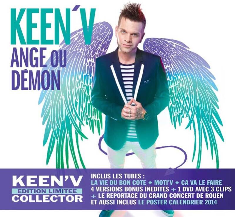 Keen'V - Ange Ou Demon Édition Limitée, CD + DVD