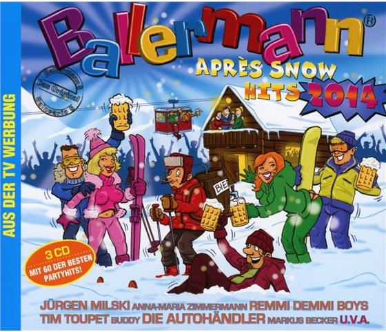 Ballermann Apres Snow Hits 2014 3 CD