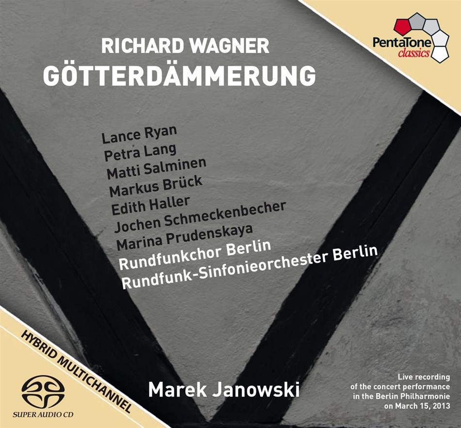 Rundfunkchor Berlin, Richard Wagner (1813-1883), Marek Janowski & Rundfunk-Sinfonieorchester Berlin - Goetterdaemmerung 4 Hybrid SACDs