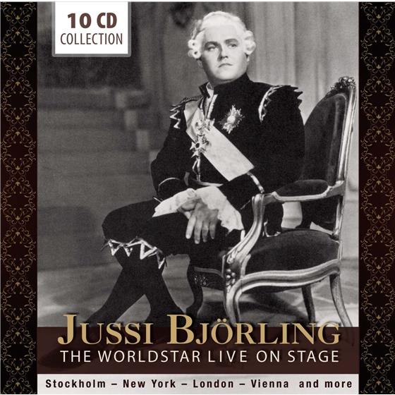 Jussi Björling & Wiener Staatsoper - Worldstar Live On Stage 10 CD