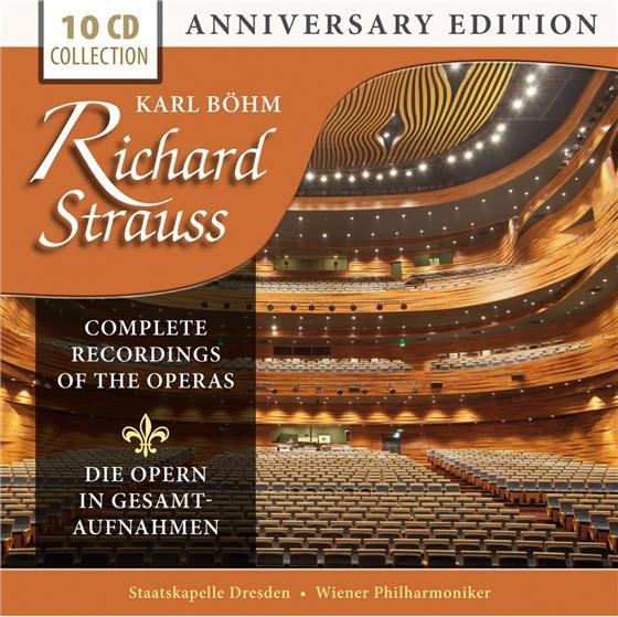 Richard Strauss (1864-1949), Karl Böhm & Wiener Philharmoniker - Die Opern In Gesamtaufnahmen 10 CDs